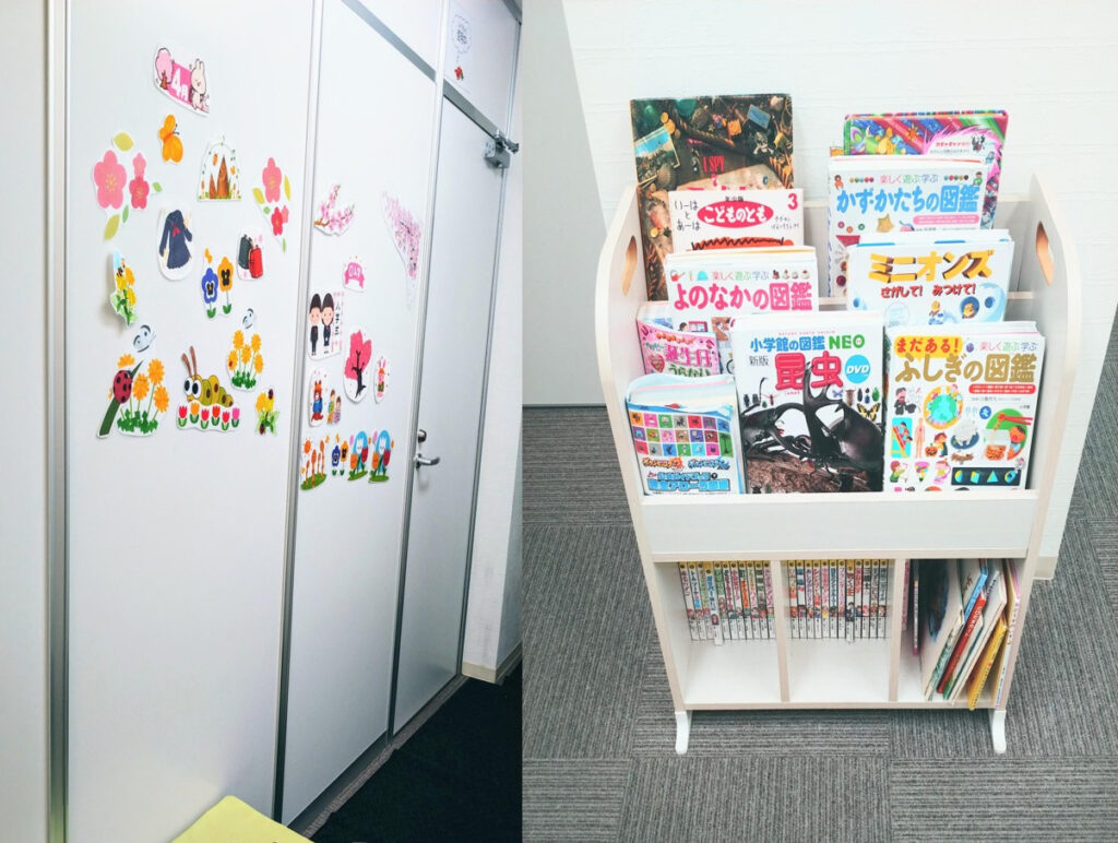 教室手前ロビー